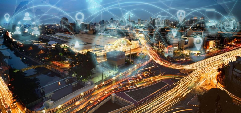 Smart city and internet network