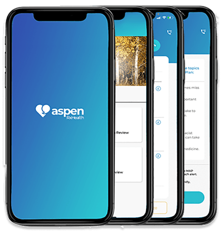 Images of Aspen RxHealth Mobile app